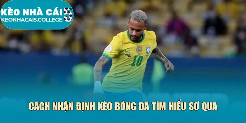 Cách nhận định kèo bóng đá tìm hiểu sơ qua